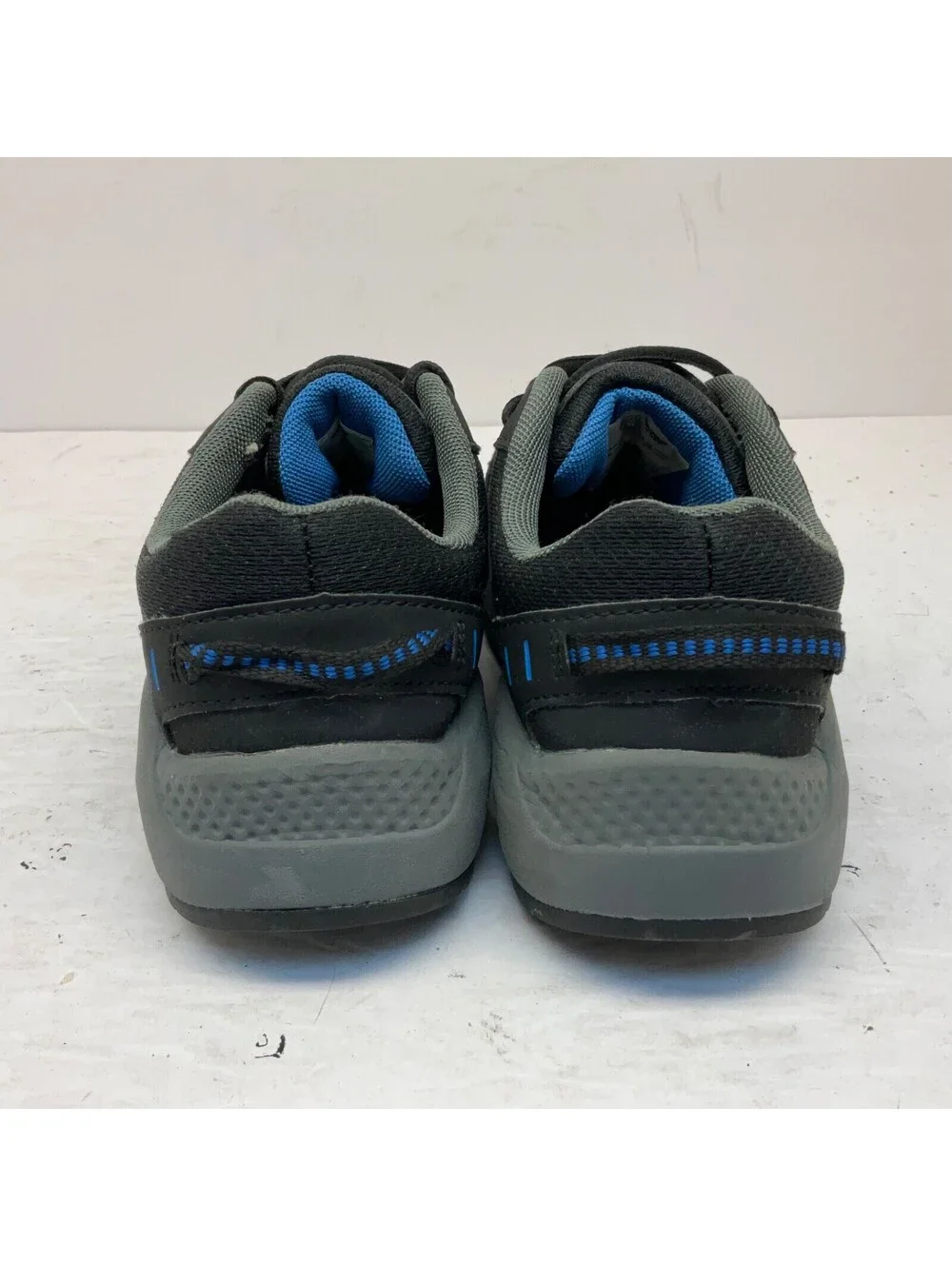 Skechers Women's Steel Toe Steel Plate Work Shoes 99993551 Black/Blue Size 5M